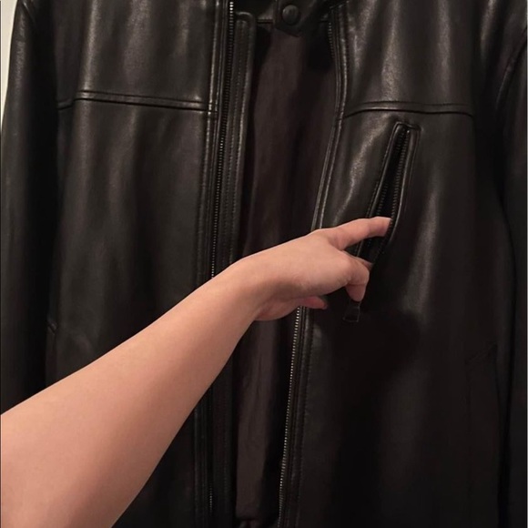 Genuine Leather Jacket - Picture 2 of 9